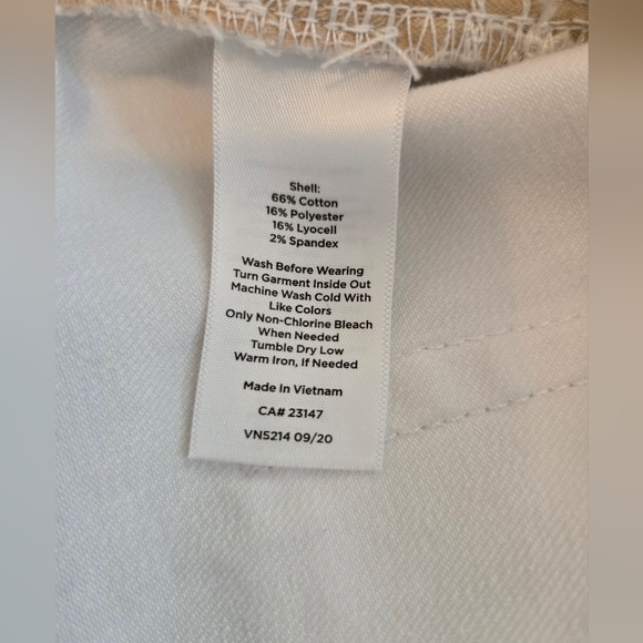 Talbots Crop Flare  Jeans 16P - Picture 6 of 6